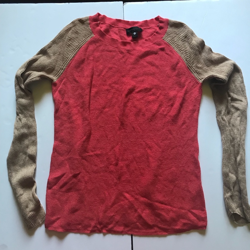 🛍 Worthington Color Blocked Sweater